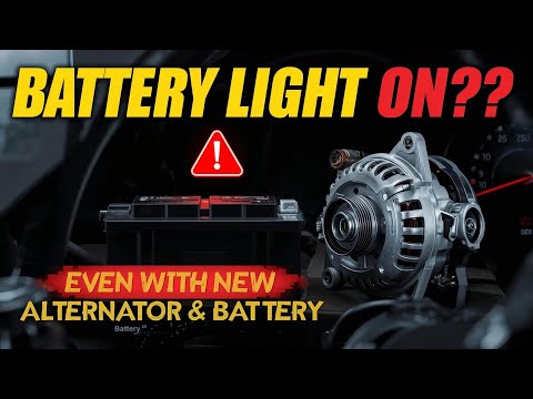 Battery Light ON with New Alternator and Battery? | Causes & Fix Explained!