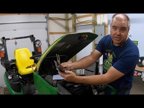 Issues With John Deere Compact Tractor! Air Filter Bracket Update and Repair