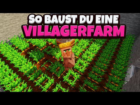 Minecraft - Villager Farm bauen (einfach und effizient) | 1.16  [Deutsch / German]