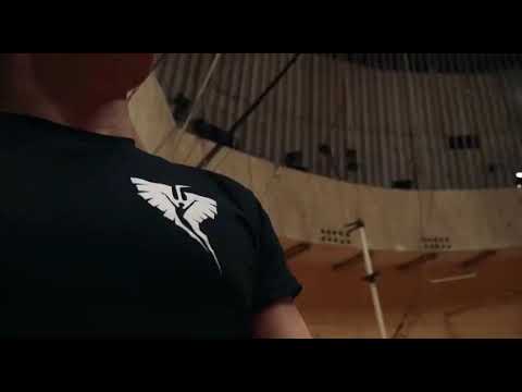 The Flying Cranes. Practice promo. Flying trapeze