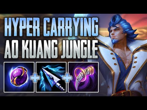 MAKING PLAYS! Ao Kuang Jungle Gameplay (SMITE Ranked Conquest)