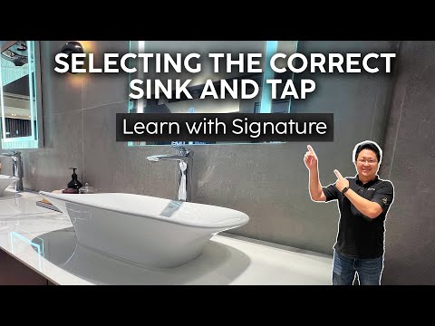Sinks and Taps 101: Everything You Need to Know Before You Buy | Learn with Signature