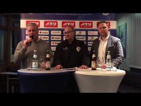 Pressekonferenz Blue Devils Weiden - ERC Sonthofen 4:3 (21.01.18)
