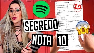 SEGREDO PARA TIRAR NOTA 10 SEMPRE NA ESCOLA | Amanda Domenico