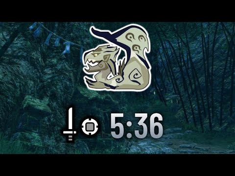 Monster Hunter Rise | HR Rathian | SnS Solo 5:36