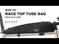 RESTRAP Race Top Tube Long Frametas Zwart — video 3