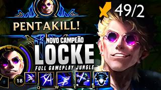 *49 KILLS* COM O NOVO CAMPEÃO LOCKE, TÁ MUITO QUEBRADO!