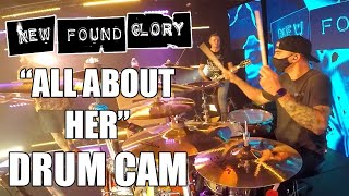 New Found Glory - All About Her (Drum Cam)