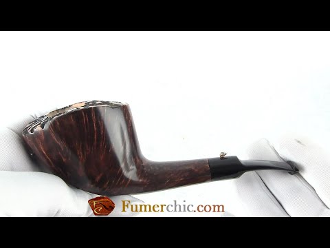 Superb handmade Anatra dalle uova d'oro pipe from the "Gigante" series in 2-egg quality.