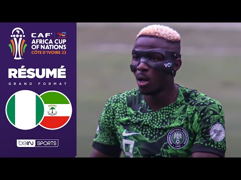 Résumé : Osimhen buteur, mais le Nigeria piégé par la Guinée équatoriale !