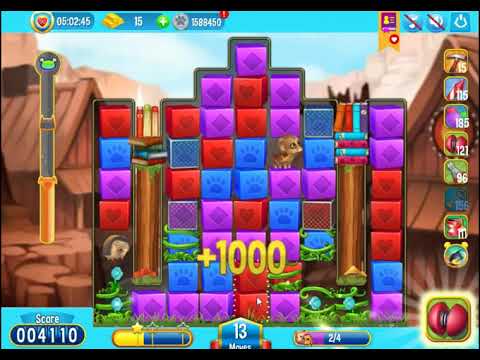 Pet Rescue Saga Level 3411 - NO BOOSTERS | SKILLGAMING ✔️