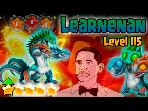 Monster Legends: SÚPER LEARNEAN (Level 1 to 115) + Combat PVP