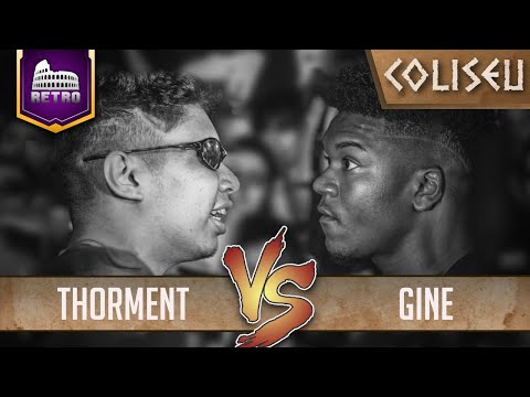 GINE X THORMENT - BATALHA DO COLISEU - EDIÇÃO RETRÔ