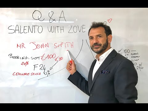 Rental taxes in Italy, holiday home in Salento, by Davide Mengoli