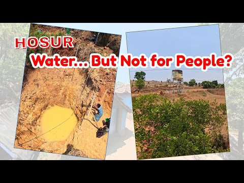 Residents Raise Concerns Over Drinking Water Supply Near Hosur