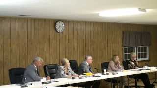 preview picture of video 'Summerfield Town Council - 20141110'