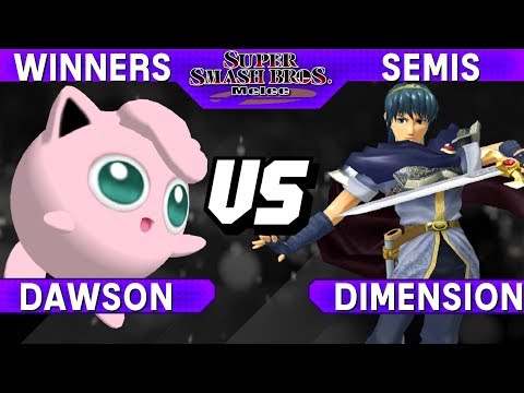 Smash Melee - Dawson (Puff) vs Dimension (Marth) - S@LT 141 Winners Semis