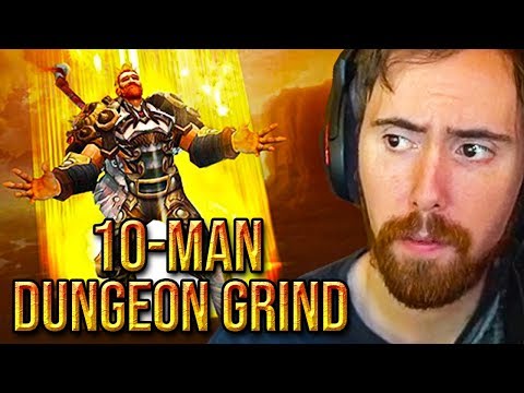 Asmongold Reacts To The Problems With 10-Man Dungeon Grinding In Classic WoW - Defcamp & Melderon