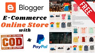 How to Create Blogger E-Commerce Online Store with Cash On Delivery Urdu/Hindi | MatteeTech