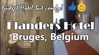Belgium Travel Vlog | BUDGET HOTEL IN THE CENTER OF BRUGES (BRÜGGE)