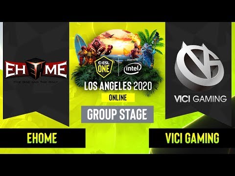 Dota2 - Vici Gaming vs. EHOME - Game 3 - Group Stage - CN - ESL One Los Angeles