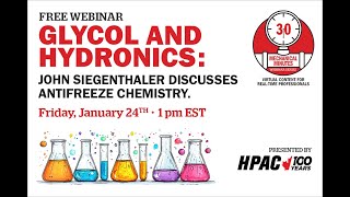 30 Mechanical Minutes: Episode 20  Glycol and Hydronics