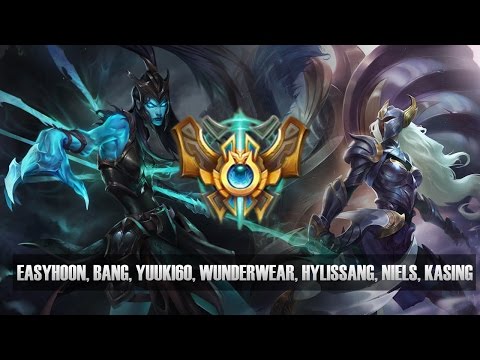 Challenger Match - Easyhoon, Bang, Yuuki60, Wunderwear, Hylissang, Niels, Kasing - EUW SoloQ
