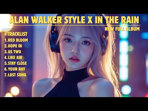 ALAN WALKER STYLE X IN THE RAIN || RED BLOOM || NEW FULL ALBUM 2025