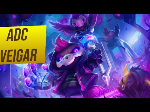 PLAYING VEIGAR BOT ... BEST ADC ROLE (off meta ) !!