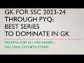 GK PYQ SERIES FOR SSC CGL,CHSL,CPO,MTS,STENO | Lecture 3 | PARMAR SSC