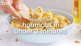 How to make houmous in under 3 minutes