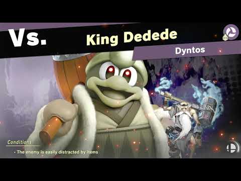 Super Smash Bros Ultimate World of Light: King Dedede vs Dyntos