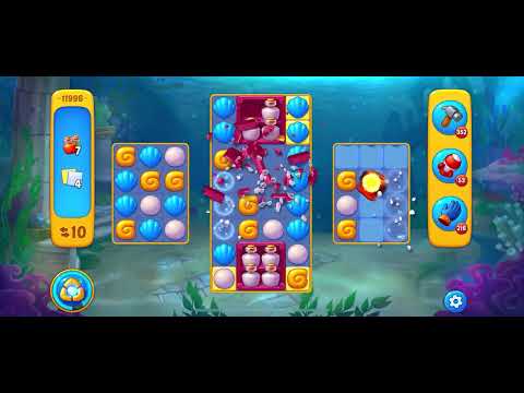 Fishdom level 11996 no boosters フィッシュダム ノーマル