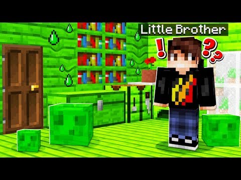 Insane Pranks on Brother with Minecraft Slime!