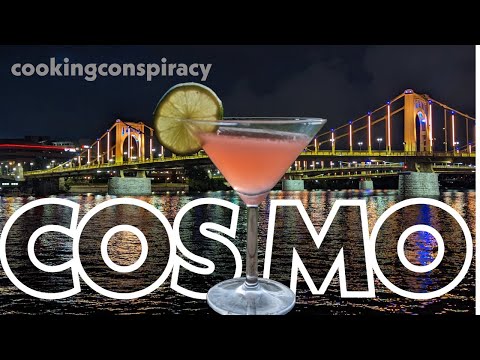 How to make a Cosmopolitan: Easy Home Made Cocktail Recipe