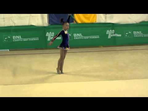 SC "BAGIRA", Ukraine, ELIZABETA HAVRYLIV, "CITTA' DI UDINE" 2011 (Italy), hoop