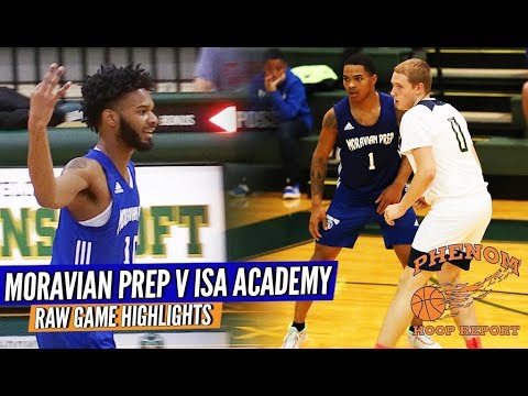 😱 Josh Hall x Shakeel Moore vs Keon Ambrose x Charles Bediako...Moravian Beats Ranked ISA Academy!!