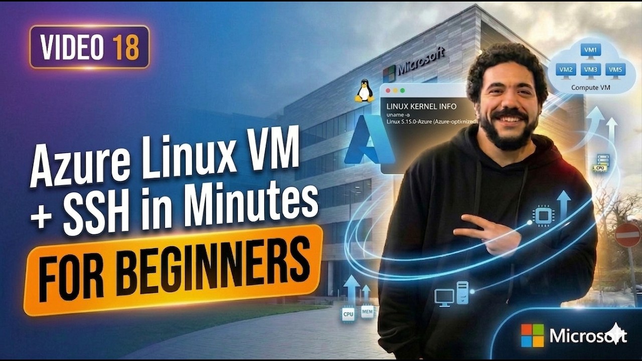 [18] EN | Azure Linux VM for Beginners Tutorial 