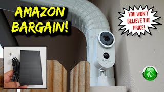 BEST Amazon Deal For Feature Loaded HD Wifi Solar Security Camera
