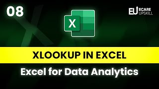 Download the video "How to Use XLOOKUP in Excel |  Beginners Tutorial in Hindi for Data Analysis | eCare Upskill"