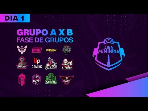 LIGA FEMININA GRUPO A x B - DIA 1 - #NFADASPODEROSAS