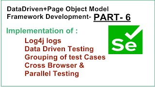Download the video "Selenium Framework Development Part6|Log4j|DataDriven| testng.xml|Groups|CrossBrowser|ParallelTest"