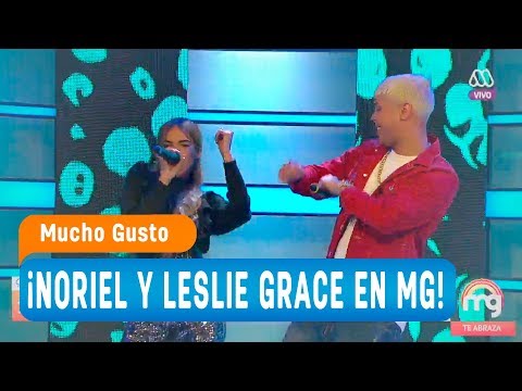 ¡Noriel y Leslie Grace cantan 'Duro y suave'! - Mucho gusto 2018