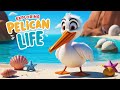 Exploring Pelican Life Song For Kids Fun Animated Cartoon Music Video