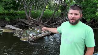Trash build up an ongoing issue in the Kalamazoo River