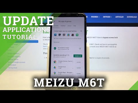 How to Update Apps in MEIZU M6T – Download Newest App Version