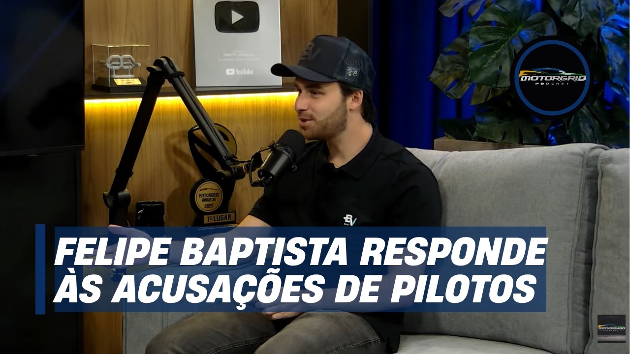 Felipe Baptista responde às acusações de pilotos sobre sua conduta nas pistas | Motorgrid Podcast