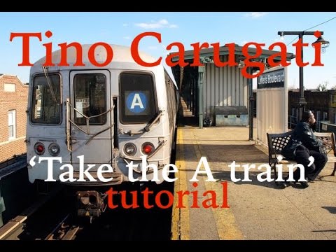 Tutorial Pianoforte: Duke Ellington "Take the 'A' train",  Tino Carugati Lezione di Pianoforte n.80