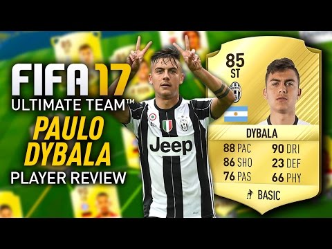FIFA 17 PAULO DYBALA (85) *INSANE STRIKER* PLAYER REVIEW! FIFA 17 ULTIMATE TEAM!