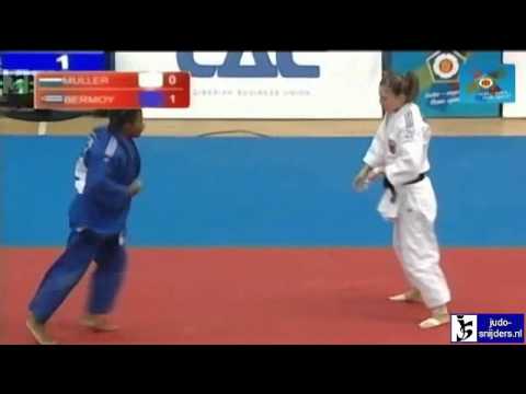 Marie Muller (LUX) - Yanet Bermoy (CUB) [-52kg] bronze
